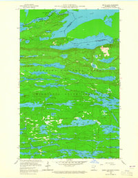 Download a high-resolution, GPS-compatible USGS topo map for South Lake, MN (1965 edition)