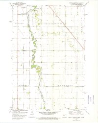 Download a high-resolution, GPS-compatible USGS topo map for South of Wahpeton, MN (1975 edition)