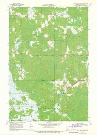Download a high-resolution, GPS-compatible USGS topo map for Split Rock Lake, MN (1971 edition)