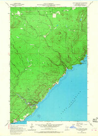 Download a high-resolution, GPS-compatible USGS topo map for Split Rock Point, MN (1968 edition)