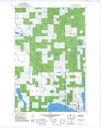 Download a high-resolution, GPS-compatible USGS topo map for Squaw Lake, MN (1973 edition)