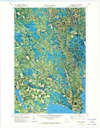 Download a high-resolution, GPS-compatible USGS topo map for Squaw Lake, MN (1974 edition)