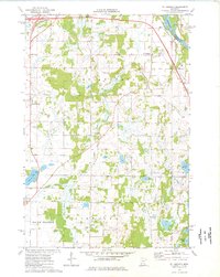 preview thumbnail of historical topo map of Stearns County, MN in 1974