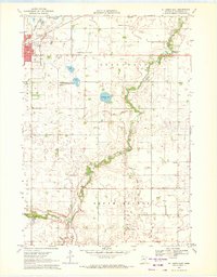 Download a high-resolution, GPS-compatible USGS topo map for St James East, MN (1972 edition)
