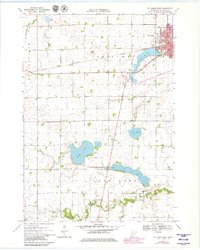 Download a high-resolution, GPS-compatible USGS topo map for St James West, MN (1979 edition)