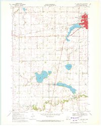 Download a high-resolution, GPS-compatible USGS topo map for St James West, MN (1972 edition)