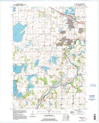 Download a high-resolution, GPS-compatible USGS topo map for St Michael, MN (1995 edition)