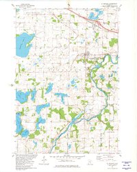 Download a high-resolution, GPS-compatible USGS topo map for St Michael, MN (1981 edition)
