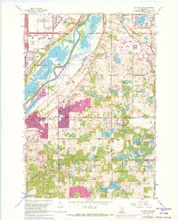 Download a high-resolution, GPS-compatible USGS topo map for St Paul SW, MN (1973 edition)