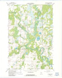 Download a high-resolution, GPS-compatible USGS topo map for Staples NE, MN (1988 edition)