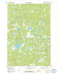 Download a high-resolution, GPS-compatible USGS topo map for Stewart Lake, MN (1991 edition)