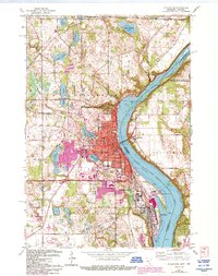 Download a high-resolution, GPS-compatible USGS topo map for Stillwater, MN (1993 edition)