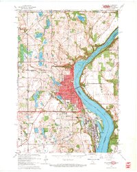 preview thumbnail of historical topo map of Stillwater, MN in 1967