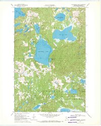 Download a high-resolution, GPS-compatible USGS topo map for Strawberry Lake, MN (1971 edition)