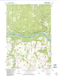 Download a high-resolution, GPS-compatible USGS topo map for Sunrise, MN (1984 edition)