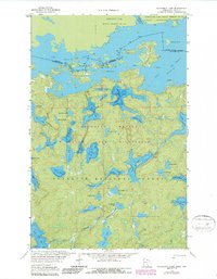 Download a high-resolution, GPS-compatible USGS topo map for Takucmich Lake, MN (1987 edition)