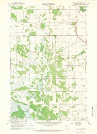 Download a high-resolution, GPS-compatible USGS topo map for Thief Lake NE, MN (1969 edition)