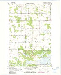 preview thumbnail of historical topo map of Roseau County, MN in 1967