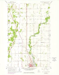 Download a high-resolution, GPS-compatible USGS topo map for Thief River Falls NW, MN (1977 edition)