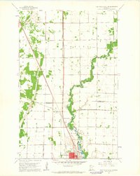 preview thumbnail of historical topo map of Marshall County, MN in 1961