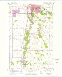 preview thumbnail of historical topo map of Thief River Falls, MN in 1959