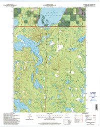 Download a high-resolution, GPS-compatible USGS topo map for Thunder Lake, MN (1998 edition)