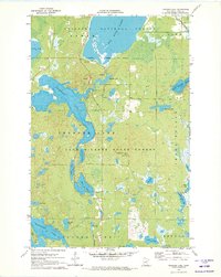 Download a high-resolution, GPS-compatible USGS topo map for Thunder Lake, MN (1972 edition)