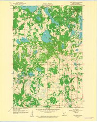 preview thumbnail of historical topo map of Becker County, MN in 1959