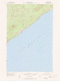 preview thumbnail of historical topo map of Cook County, MN in 1955
