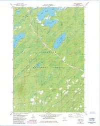 Download a high-resolution, GPS-compatible USGS topo map for Toimi, MN (1985 edition)