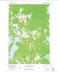 preview thumbnail of historical topo map of St. Louis County, MN in 1963