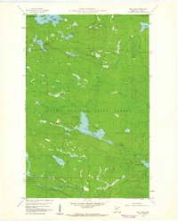 Download a high-resolution, GPS-compatible USGS topo map for Tom Lake, MN (1962 edition)
