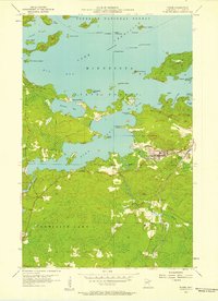 Download a high-resolution, GPS-compatible USGS topo map for Tower, MN (1958 edition)