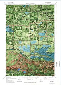 Download a high-resolution, GPS-compatible USGS topo map for Trail, MN (1976 edition)