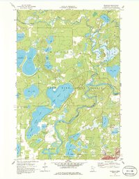 Download a high-resolution, GPS-compatible USGS topo map for Trommald, MN (1986 edition)
