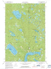 Download a high-resolution, GPS-compatible USGS topo map for Tulaby Lake, MN (1992 edition)