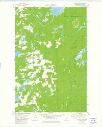 Download a high-resolution, GPS-compatible USGS topo map for Turpela Lake, MN (1982 edition)