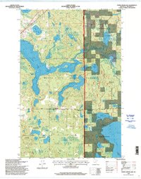 Download a high-resolution, GPS-compatible USGS topo map for Turtle River Lake, MN (1998 edition)