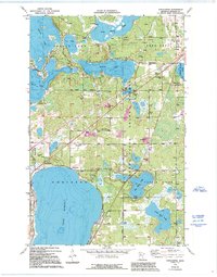 Download a high-resolution, GPS-compatible USGS topo map for Turtle River, MN (1995 edition)