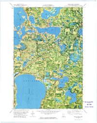 Download a high-resolution, GPS-compatible USGS topo map for Turtle River, MN (1974 edition)