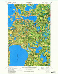 Download a high-resolution, GPS-compatible USGS topo map for Turtle River, MN (1984 edition)