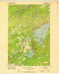 Download a high-resolution, GPS-compatible USGS topo map for Twig, MN (1954 edition)