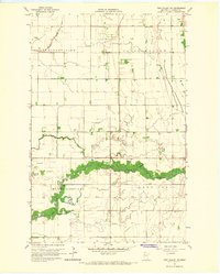 Download a high-resolution, GPS-compatible USGS topo map for Twin Valley SW, MN (1967 edition)