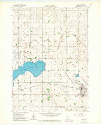 Download a high-resolution, GPS-compatible USGS topo map for Tyler, MN (1964 edition)