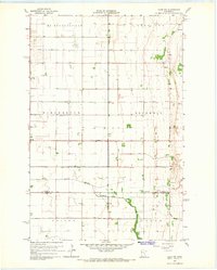 Download a high-resolution, GPS-compatible USGS topo map for Ulen NW, MN (1967 edition)