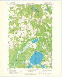 Download a high-resolution, GPS-compatible USGS topo map for Upper Rice Lake, MN (1972 edition)