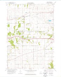 Download a high-resolution, GPS-compatible USGS topo map for Utica, MN (1976 edition)