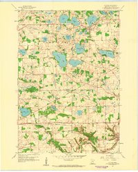 Download a high-resolution, GPS-compatible USGS topo map for Victoria, MN (1959 edition)