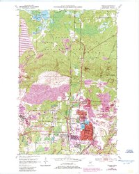 Download a high-resolution, GPS-compatible USGS topo map for Virginia, MN (1985 edition)