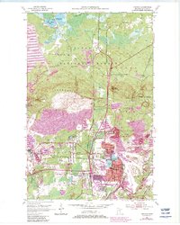 Download a high-resolution, GPS-compatible USGS topo map for Virginia, MN (1983 edition)
